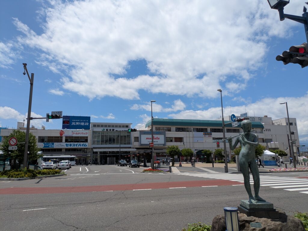 松本駅前